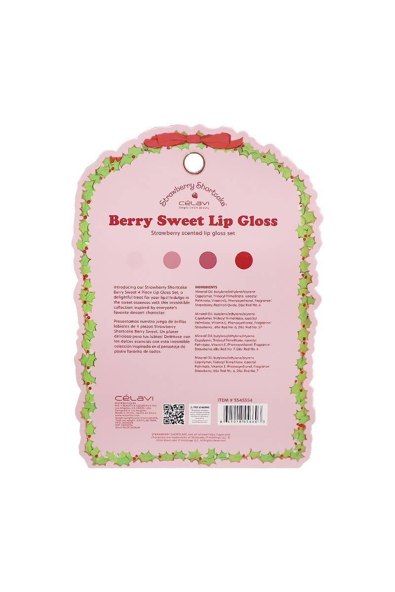 Celavi SS45554 Berry Sweet Lip Gloss Holiday Set