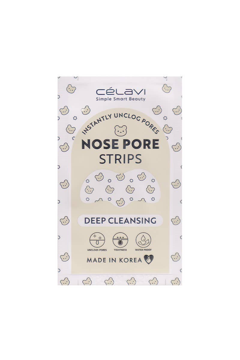 Celavi Nose Pore Strips Bear