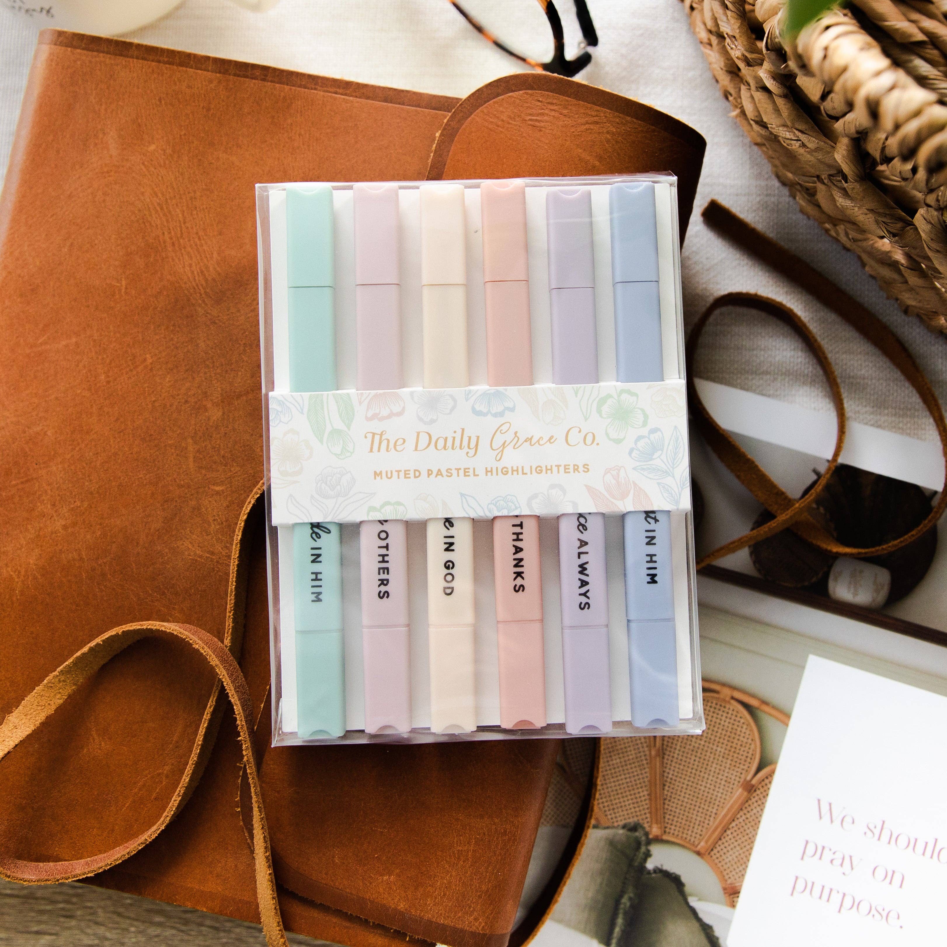 Muted Pastel Highlighters - OUR BEST SELLER!