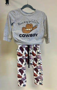 Mommy's Little Cowboy Set