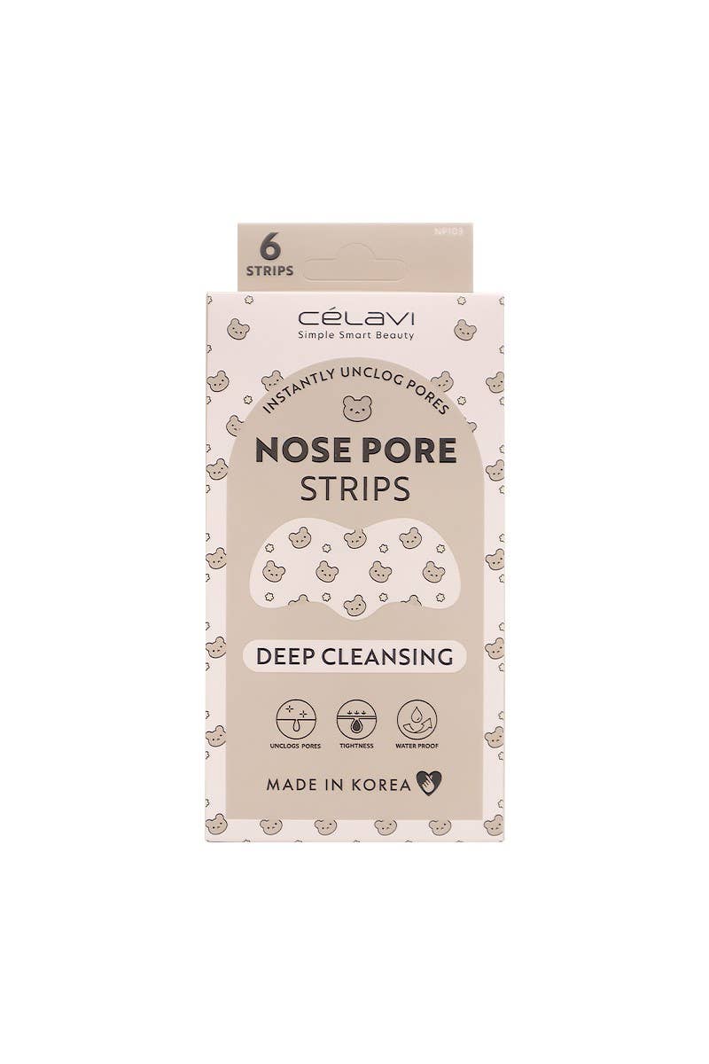 Celavi Nose Pore Strips Bear