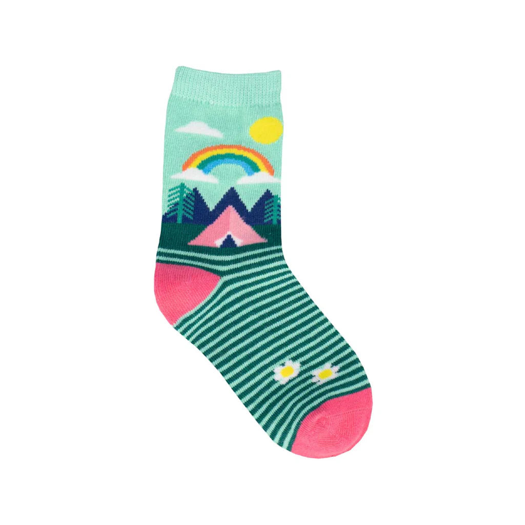 Kids Color Outside The Line Socks 2-4YRS